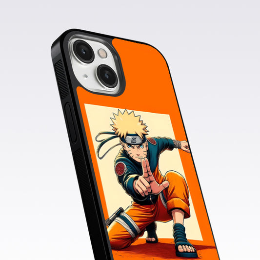 Cute Naruto Glass Case For Nothing Phone 2A