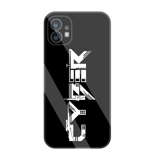 Cyber Gun Glass Case For Nothing Phone 1