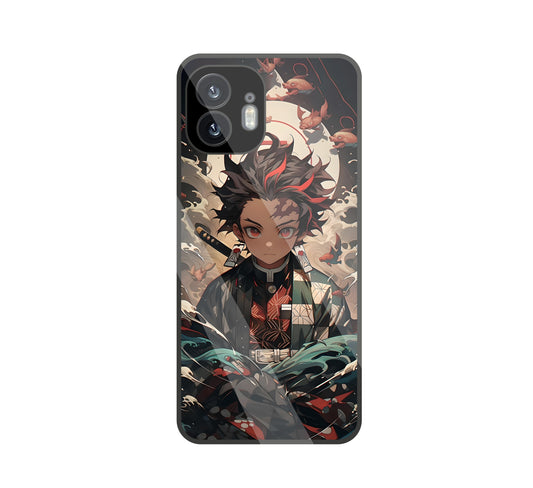 Demon Slayer glass Case For Nothing Phone 2