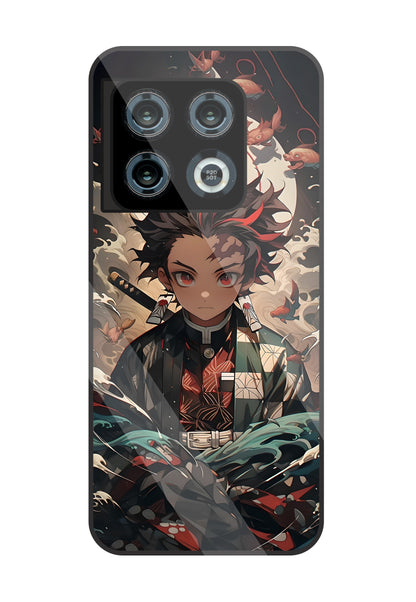 Demon Slayer Glass Case For OnePlus 10 Pro