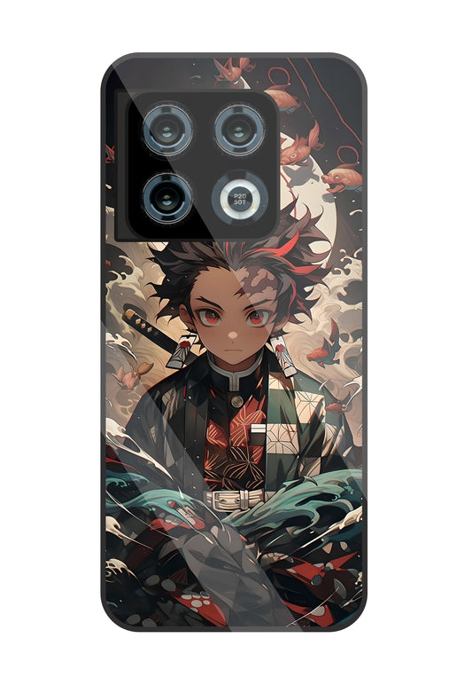 Demon Slayer Glass Case For OnePlus 10 Pro