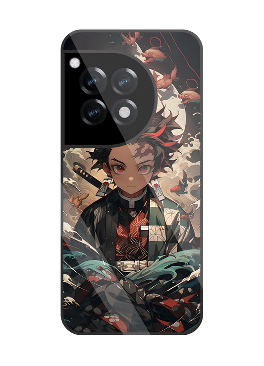 Demon Slayer Glass Case For OnePlus 12R