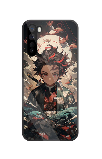 Demon Slayer Glass Case For OnePlus Nord