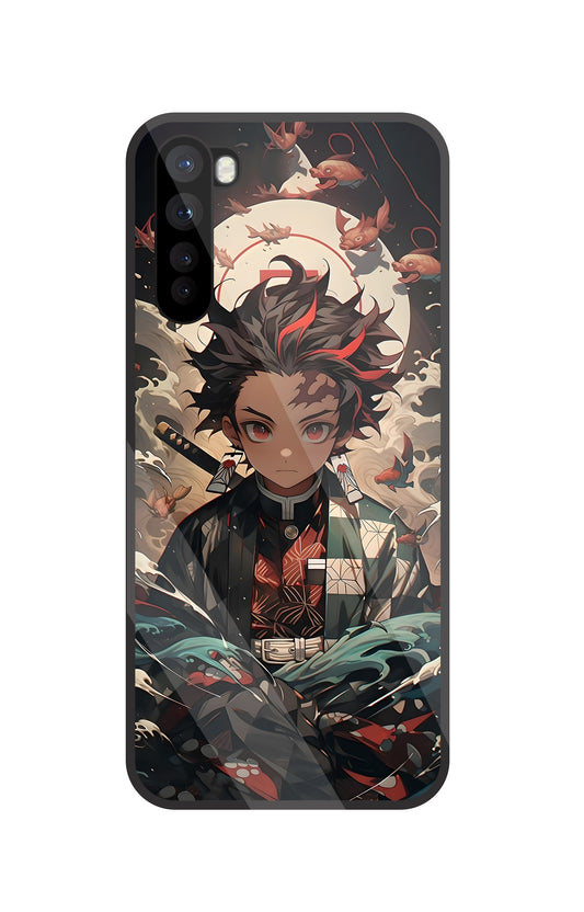 Demon Slayer Glass Case For OnePlus Nord