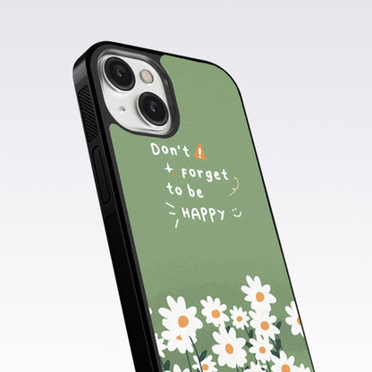 Don't Forget To Be Happy Glass Case For Nothing Phone 2A