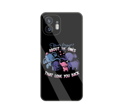 Elephant Family glass Case For Nothing Phone 2