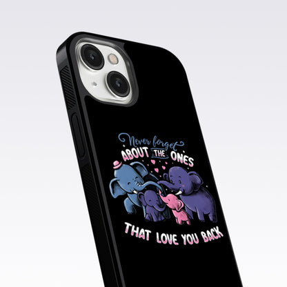 Elephant Family Glass Case For Nothing Phone 2A