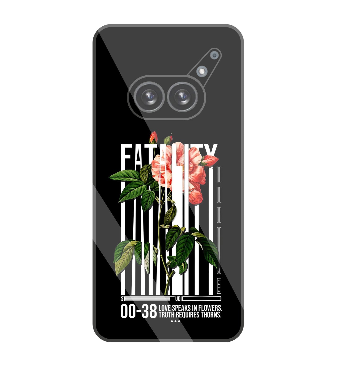 Fatality Flower Glass Case For Nothing Phone 2A