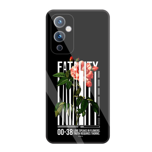 Fatality Flower  Glass Case For OnePlus 9