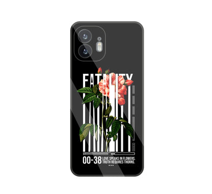 Fatality Flower glass Case For Nothing Phone 2