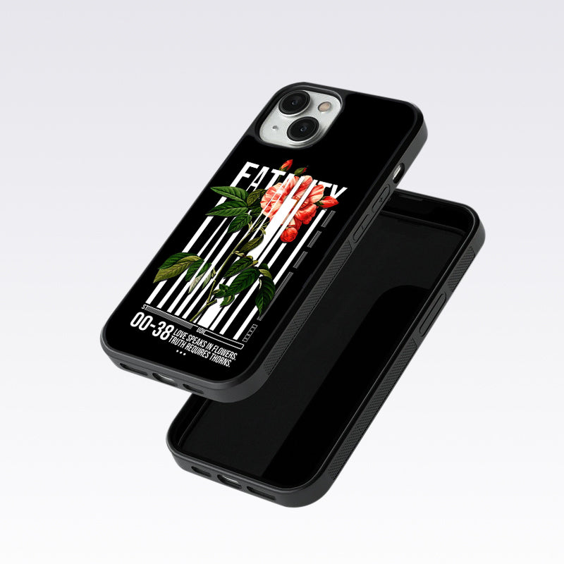 Fatality Flower Glass Case For Nothing Phone 1