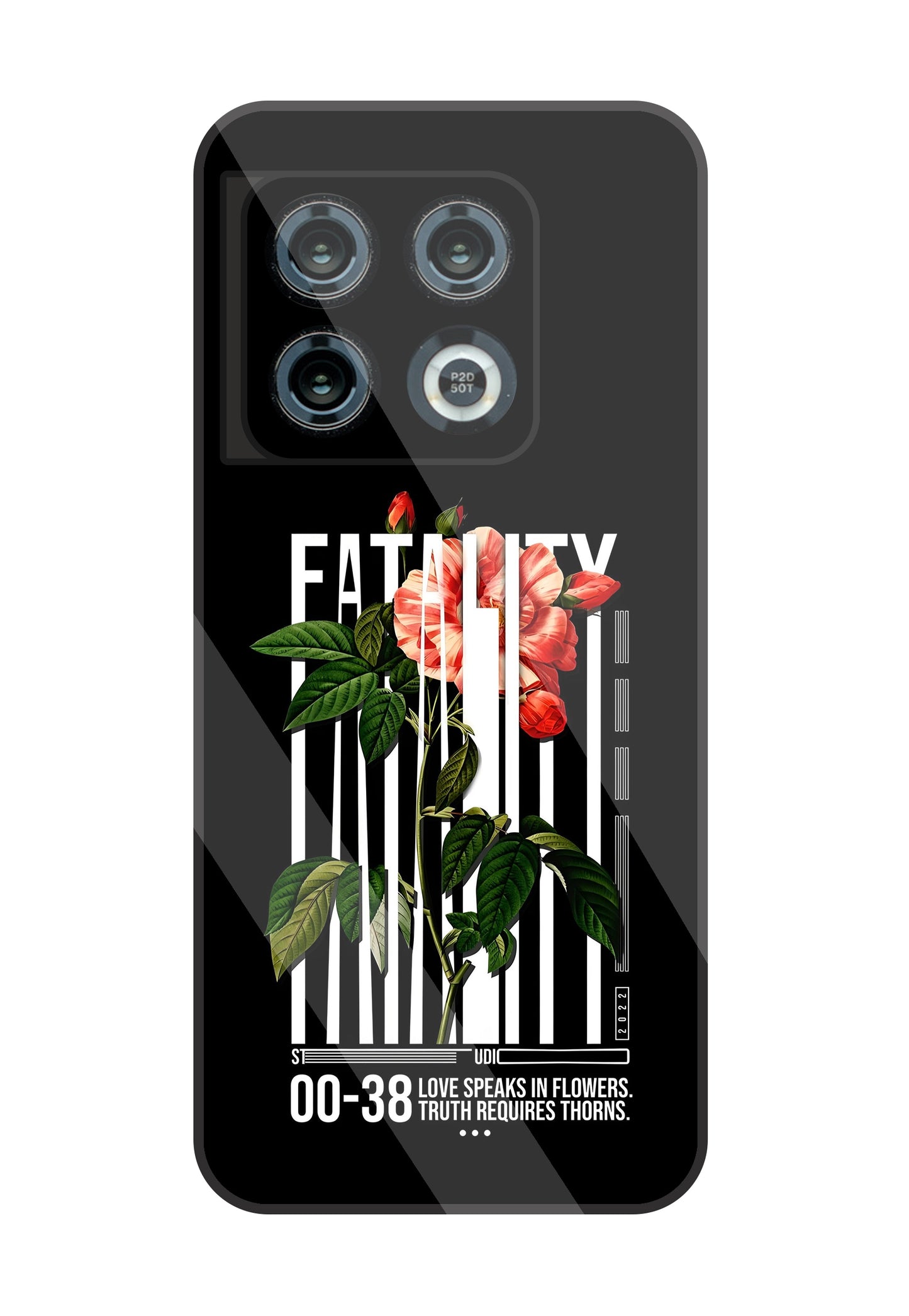 Fatality Flower Glass Case For OnePlus 10 Pro