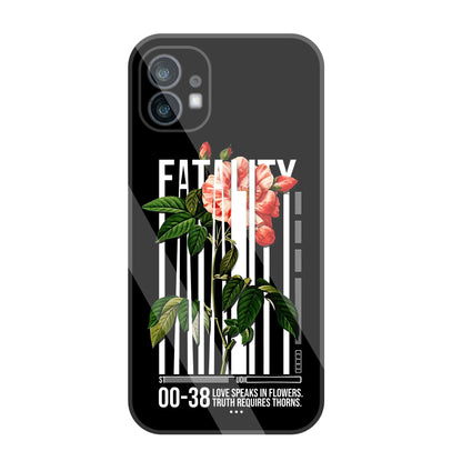 Fatality Flower Glass Case For Nothing Phone 1