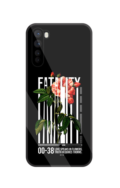 Fatality Flower Glass Case For OnePlus Nord