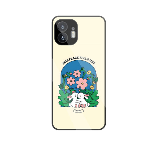 Feels Like Home glass Case For Nothing Phone 2