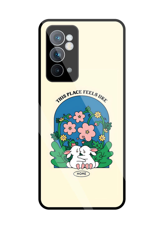 Feels Like Home Glass Case For OnePlus 9RT