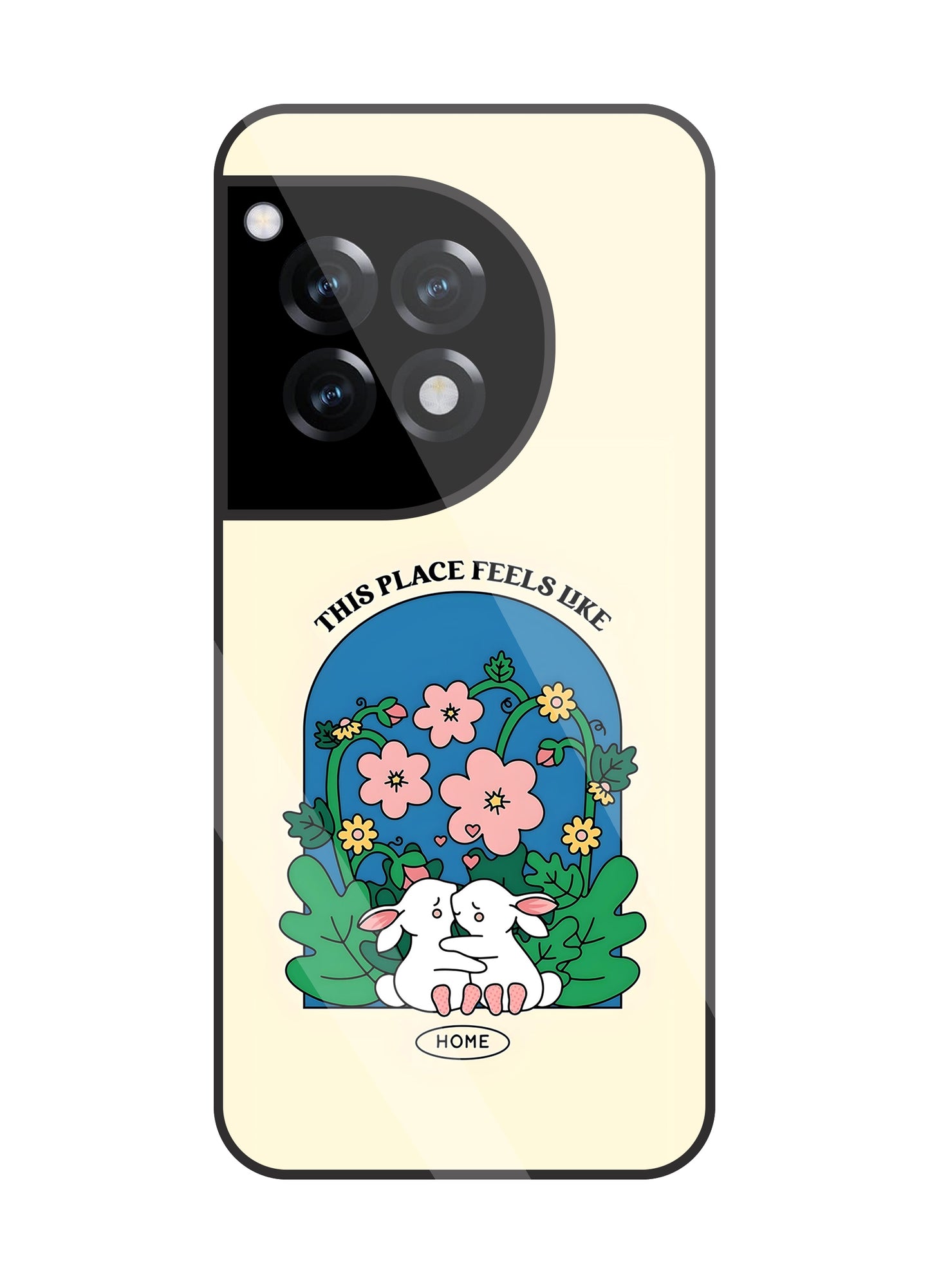 Feels Like Home Glass Case For OnePlus 12R