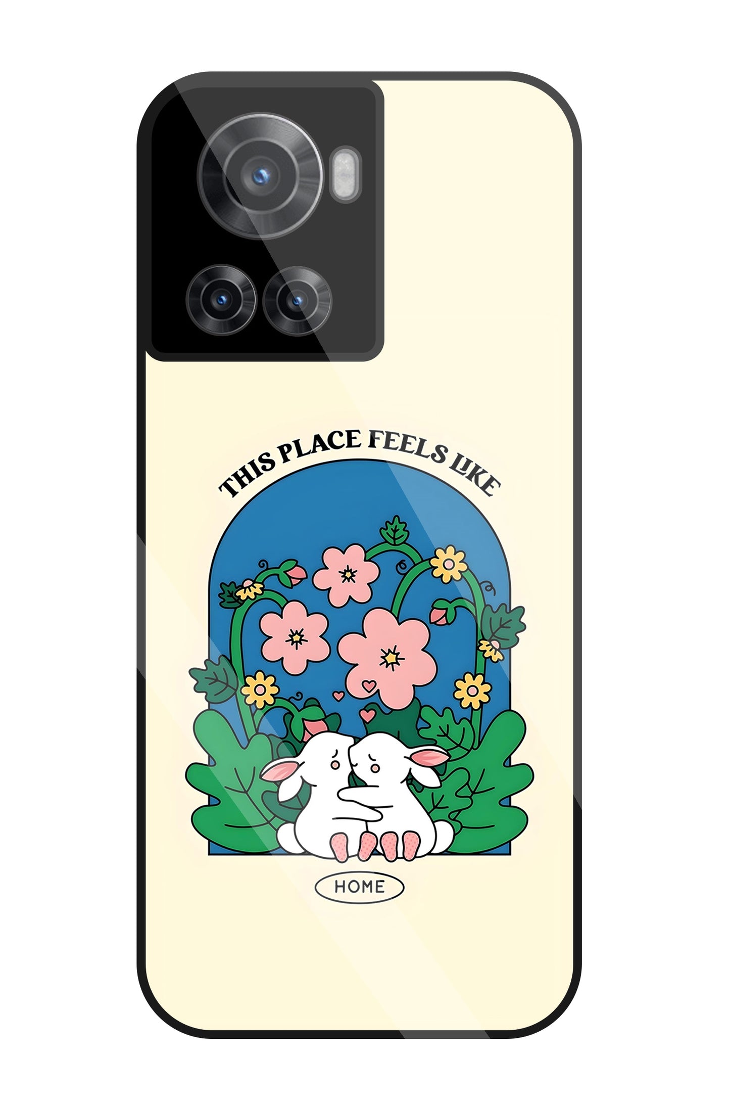 Feels Like Home Glass Case For OnePlus 10R