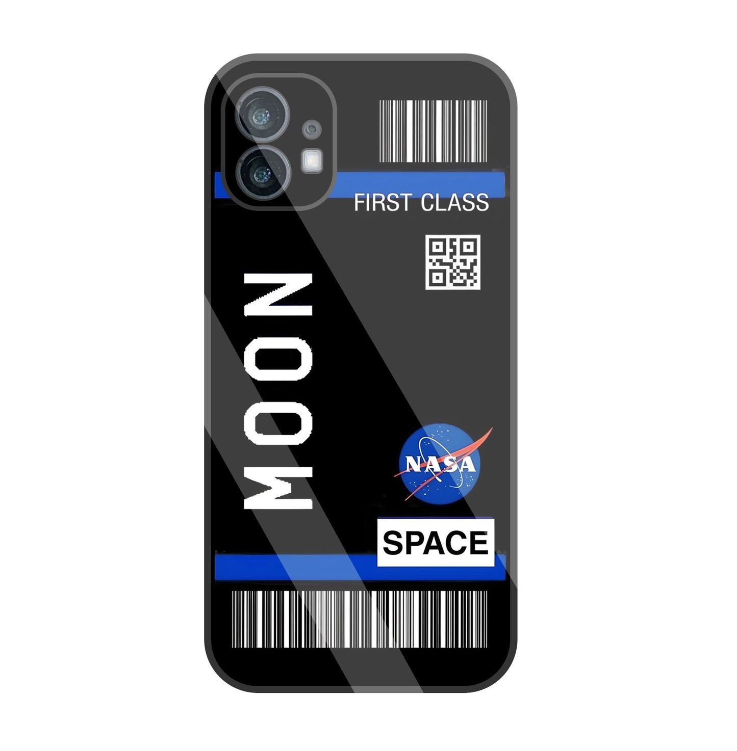 First Class Nasa Glass Case For Nothing Phone 1