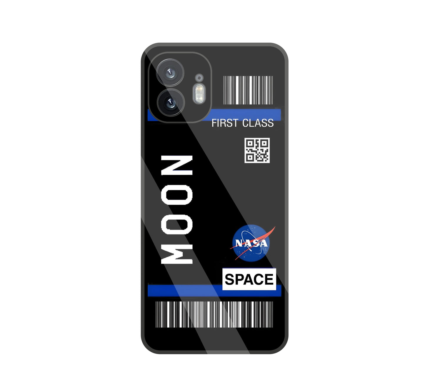 First Class Nasa glass Case For Nothing Phone 2