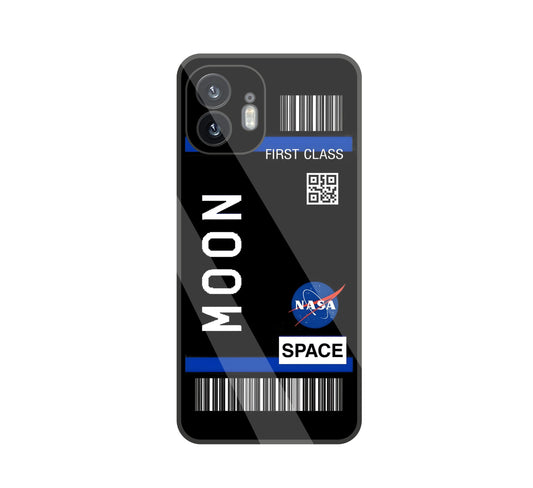 First Class Nasa glass Case For Nothing Phone 2