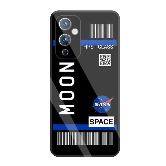 First Class Nasa Glass Case For OnePlus 9