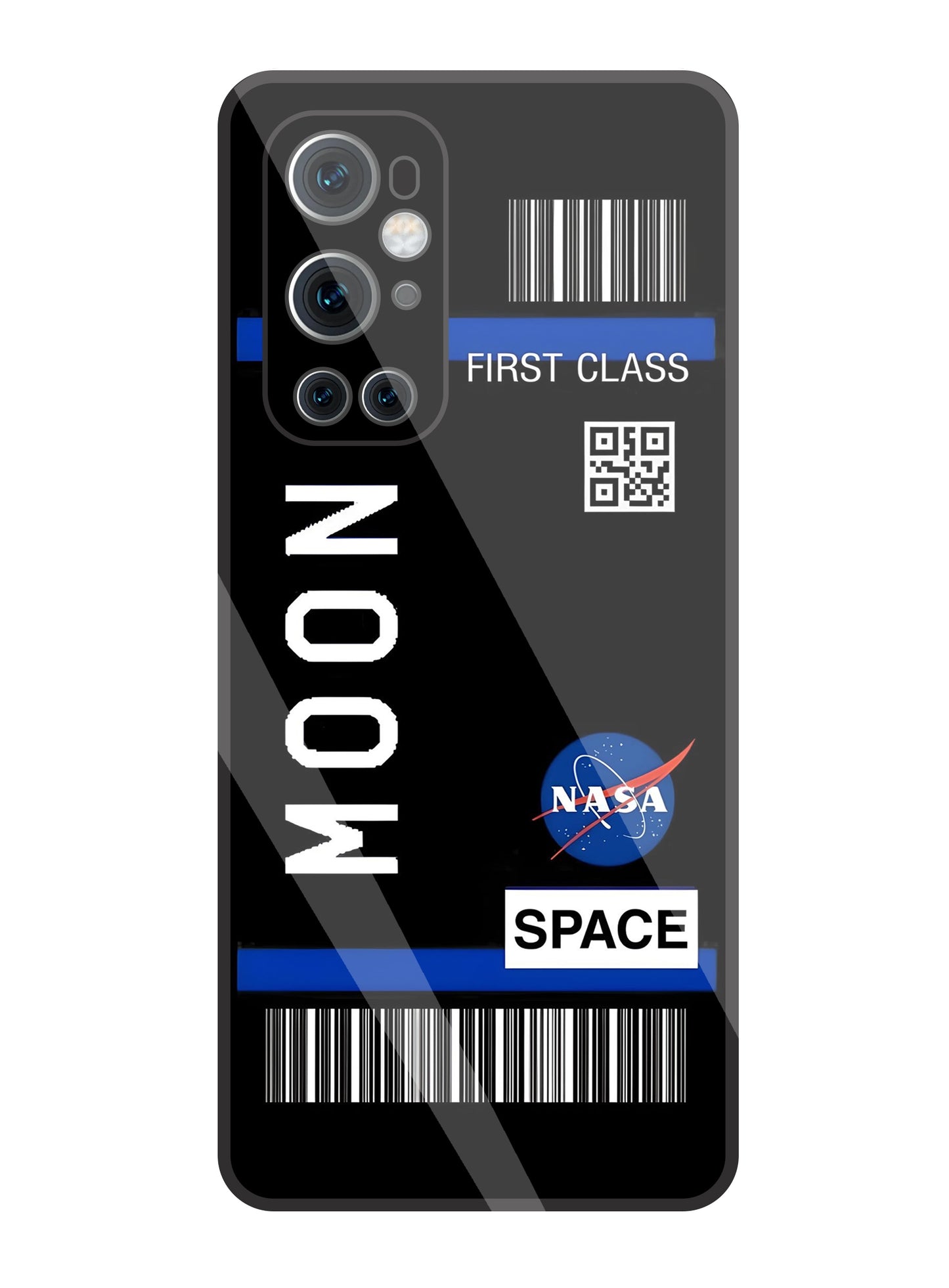 First Class Nasa Glass Case For OnePlus 9 Pro