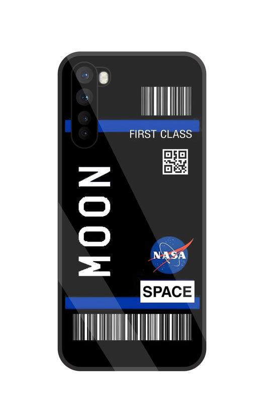 First Class Nasa Glass Case For OnePlus Nord
