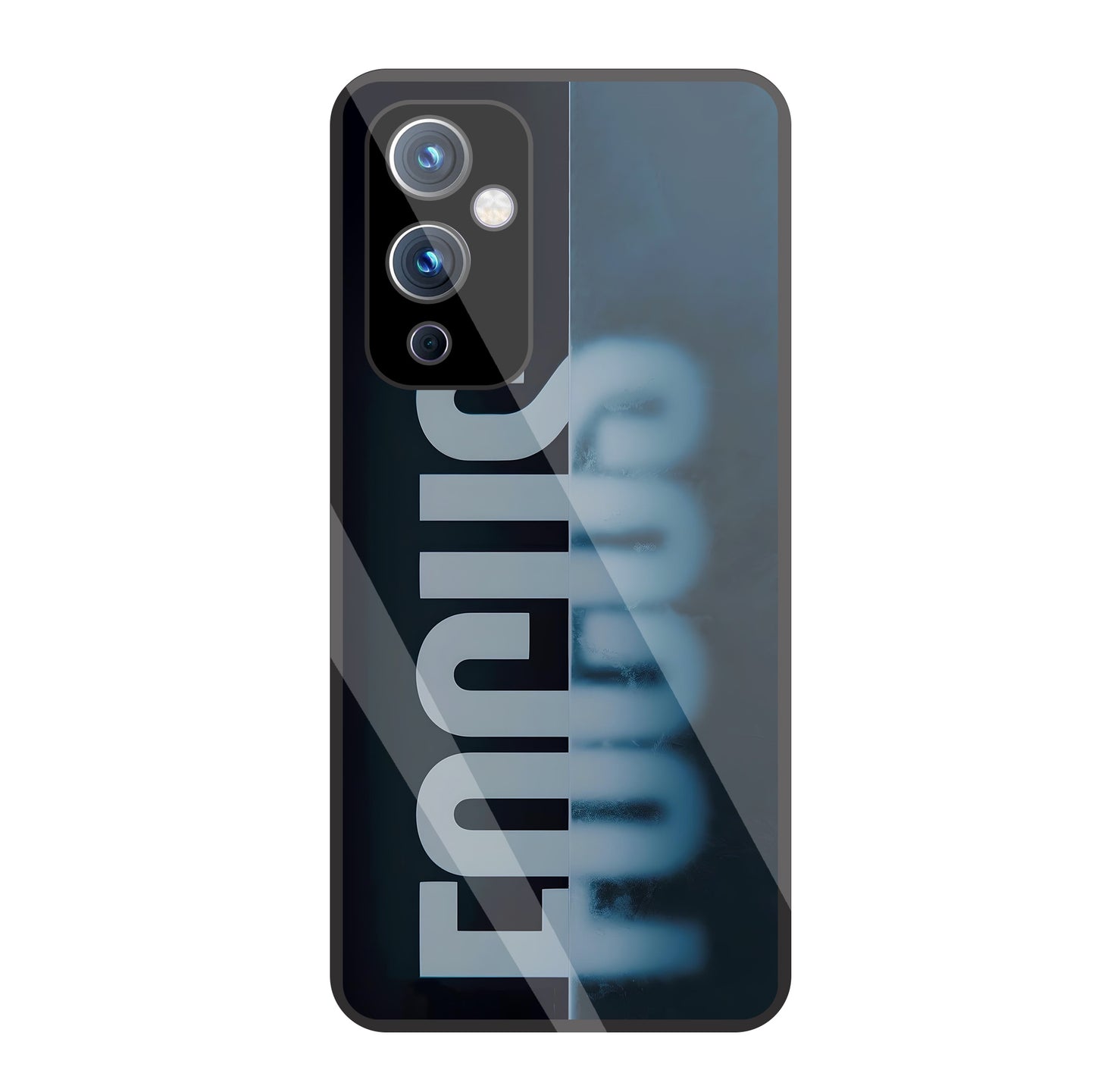 Focus Mirror Glass Case For OnePlus 9