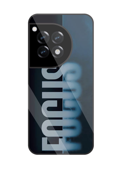 Focus Mirror Glass Case For OnePlus 12R