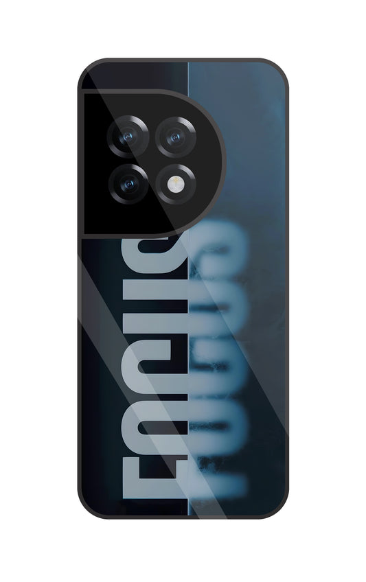 Focus Mirror Glass Case For OnePlus 11R