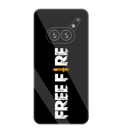 Free Fire Glass Case For Nothing Phone 2A
