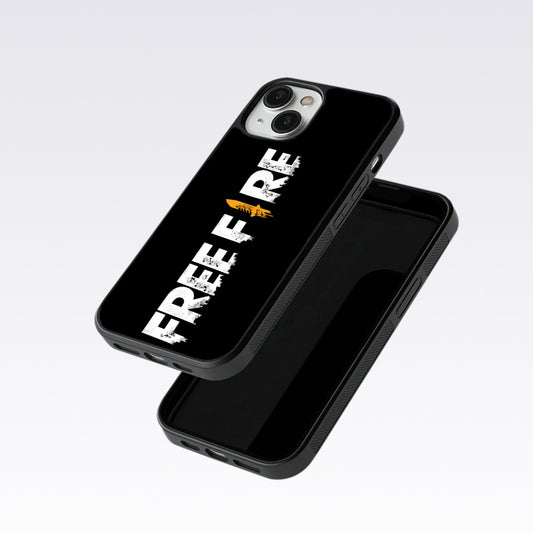 Free Fire Glass Case For OnePlus Nord