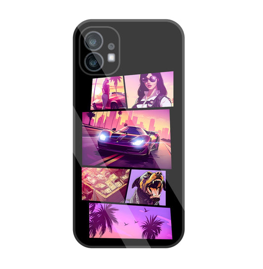 GTA 6  Glass Case For Nothing Phone 1