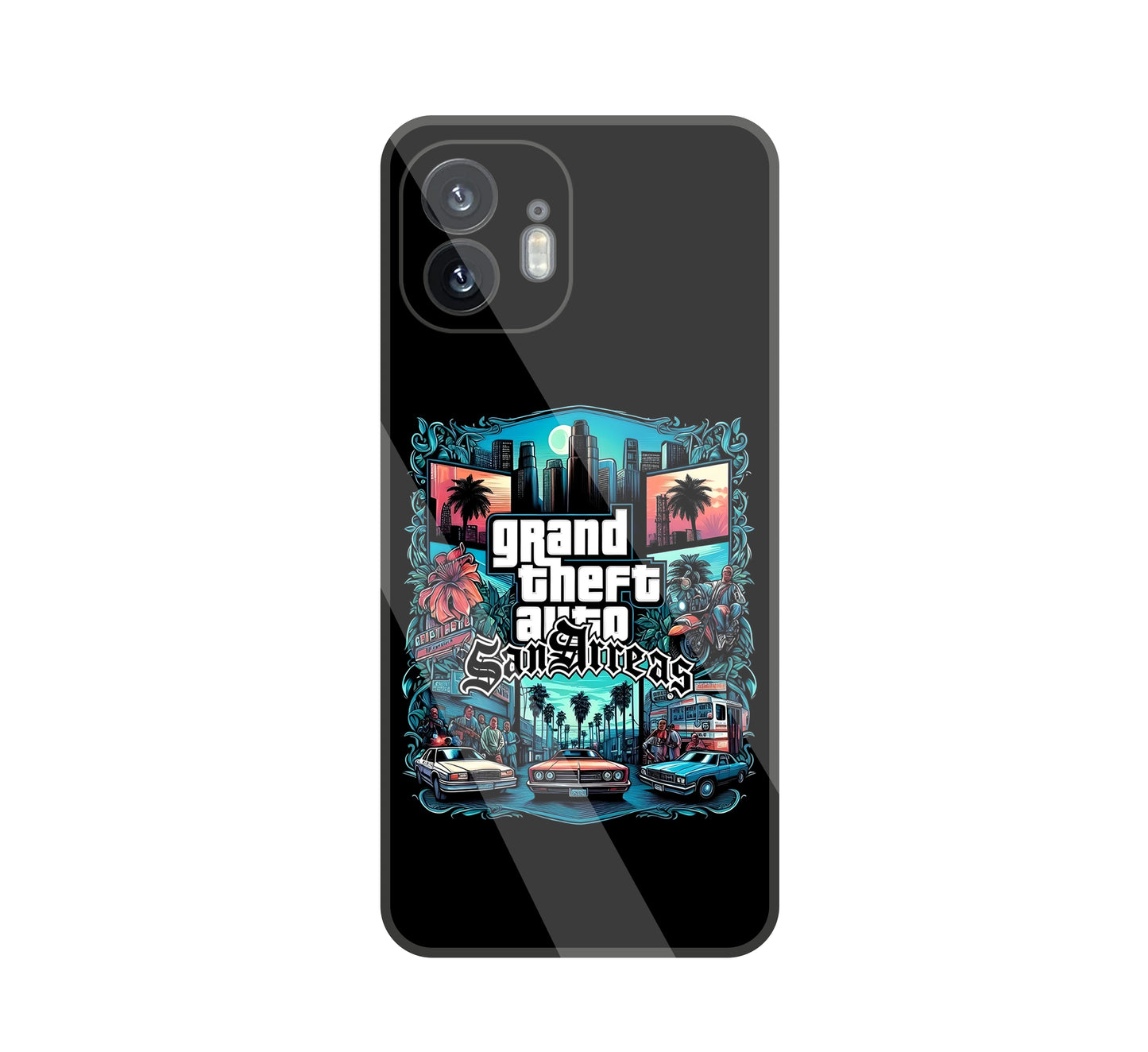 GTA San Andreas Glass Case For Nothing Phone 2