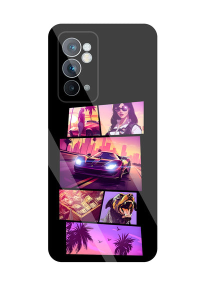 GTA 6 Glass Case For OnePlus 9RT