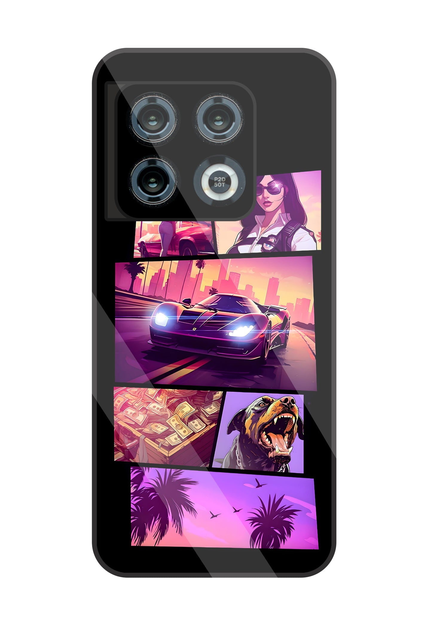 GTA 6 Glass Case For OnePlus 10 Pro