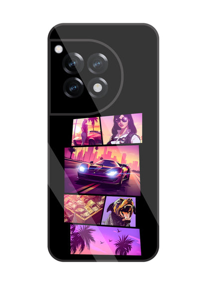 GTA 6 Glass Case For OnePlus 12R