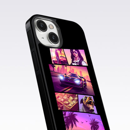 GTA 6 Glass Case For OnePlus Nord