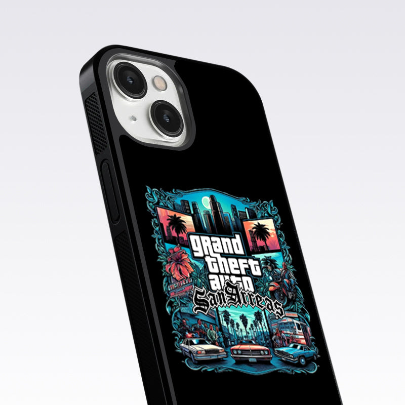 GTA San Andreas Glass Case For OnePlus 12R