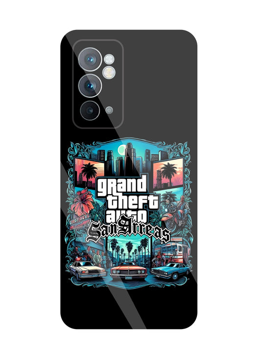 GTA San Andreas Glass Case For OnePlus 9RT
