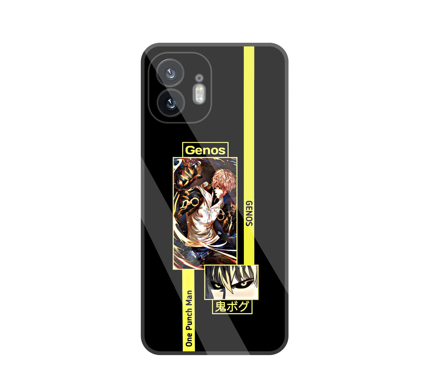 Genos Anime Glass For Nothing Phone 2