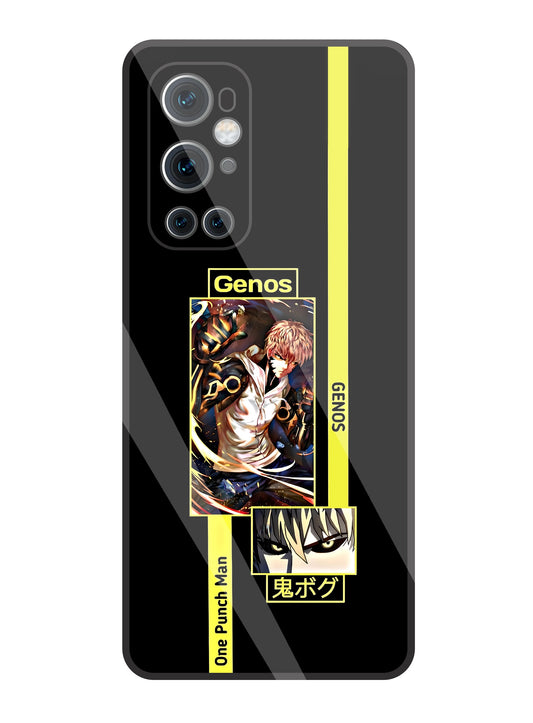Genos Anime Glass Case For OnePlus 9 Pro