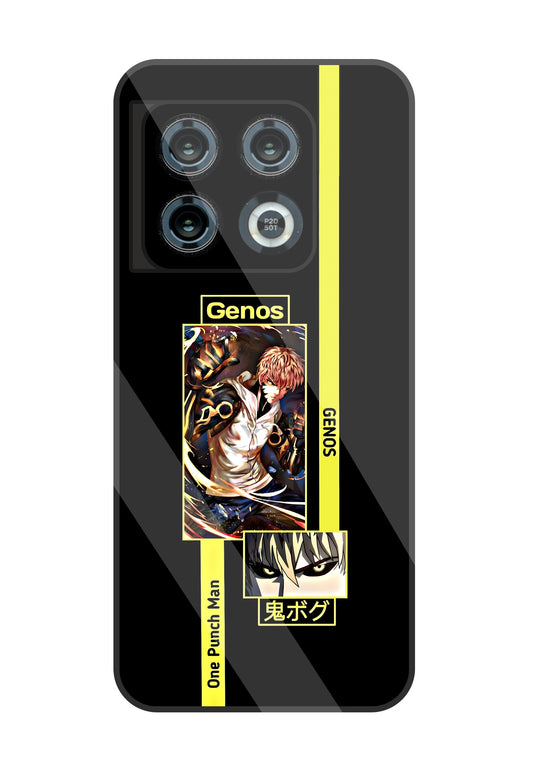 Genos Anime Glass Case For OnePlus 10 Pro