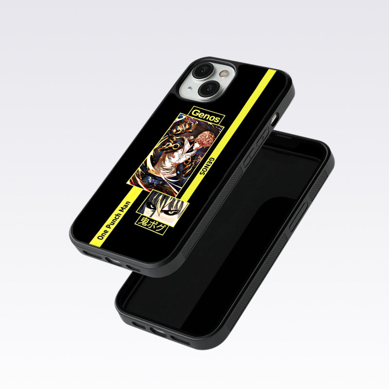 Genos Anime Glass Case For OnePlus 10R