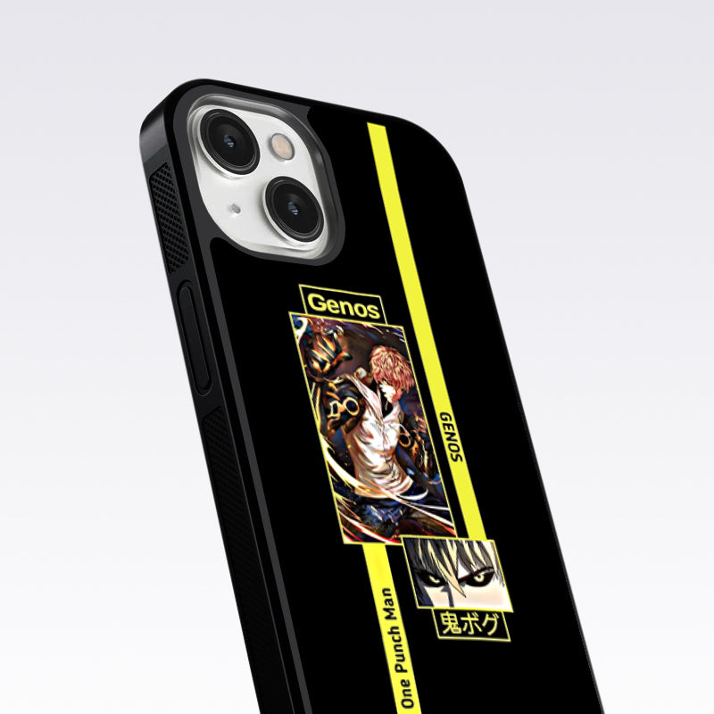 Genos Anime Glass Case For Nothing Phone 1