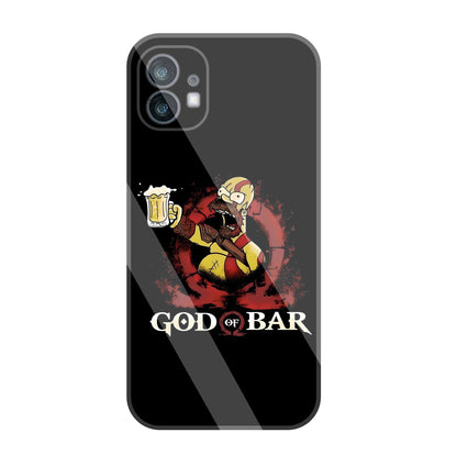 God Of Bar Glass Case For Nothing Phone 1