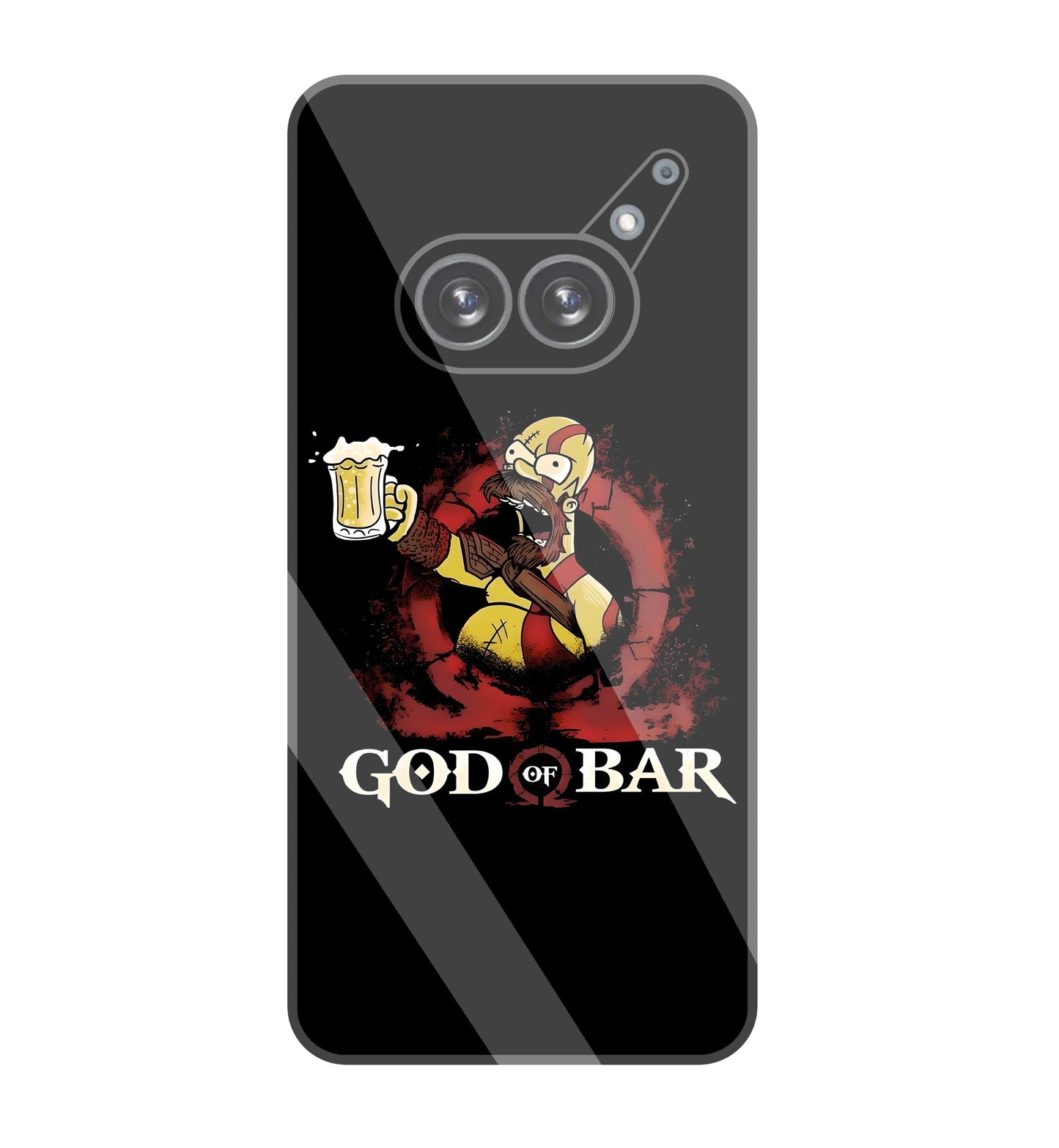 God Of Bar Glass Case For Nothing Phone 2A