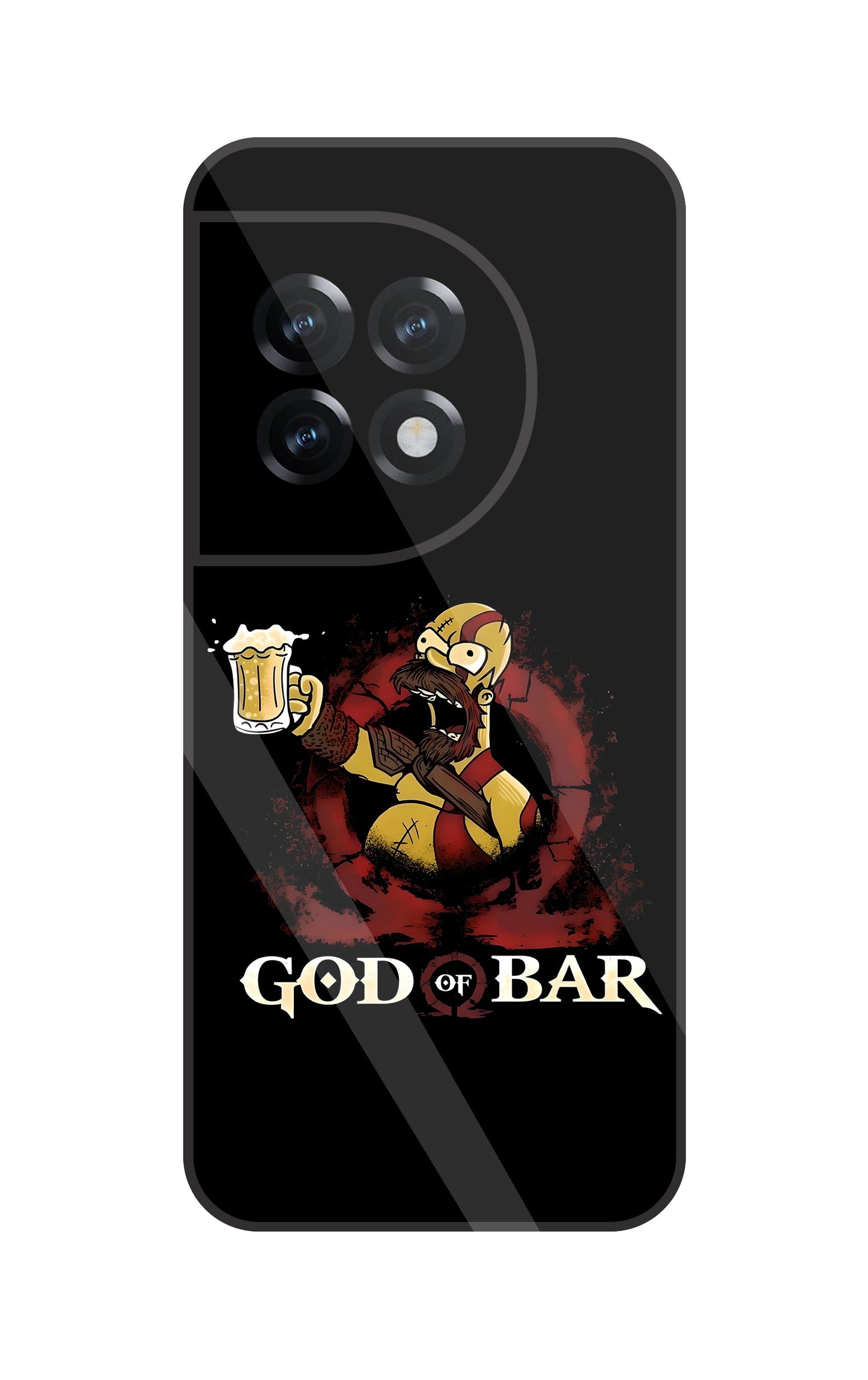 God Of Bar Glass Case For OnePlus 11R