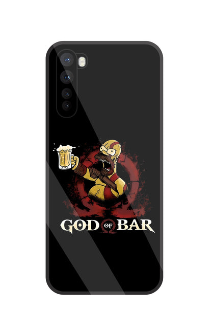 God Of Bar Glass Case For OnePlus Nord